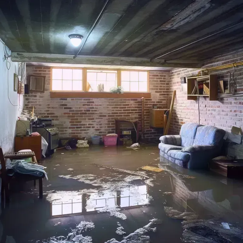 Flooded Basement Cleanup in South Hooksett, NH